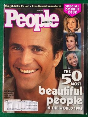 People Weekly May 1996 50 Most Beautiful People Double Issue Depp Jovi Swatch Ad